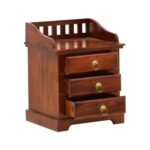 Shri Karni Handicraft Solid Sheesham Wood Bedside End Table