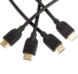 AmazonBasics 3-Feet High-Speed HDMI 2.0 Cable, Pack of 3 (Black)