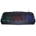 Ammp KB-011W Wired Multimedia Keyboard with Multicolor Backlight and 112 Keys