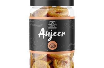 Organic Box Afghani Anjeer Figs (Jar Pack) - Afghanistan Dry Anjir