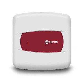 AO Smith HSE-SHS-006 Storage 6 Litre Vertical Water Heater (Geyser) White 5 Star, Wall Mounting