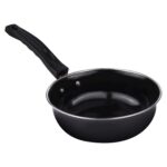 ATEVON Black Non-Stick Small Tadka Pan Gift Set - 11 cm, 2.9mm