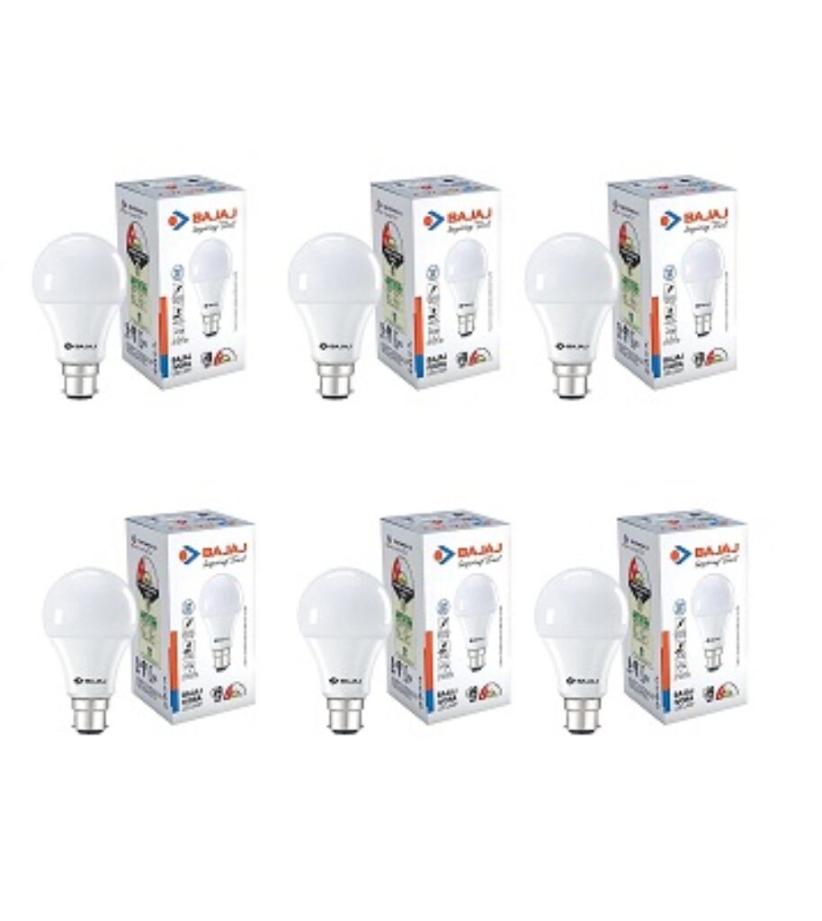 Bajaj Ivora HB LED LAMP 9W CDL B22 (Pack of 6)