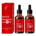 Newish® Beard Oil Men For Original Growth 30ml (Pack of 2)