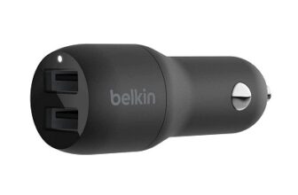 Belkin Game Consoles, Speakers Boost Charge Dual Port USB-A Car Charger 24W
