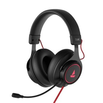 boAt Immortal IM1000D Dual Channel Gaming Wired Over Ear Headphones with mic, 7.1 Channel Surround Audio, Dolby Atmos, 50mm Drivers & RGB Breathing...