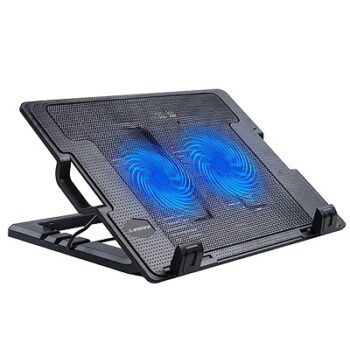 Ambrane Dual Fan Laptop Cooling Pad