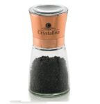 Crystal Crystalina Glass Retro Style Pepper Grinder, Multicolour