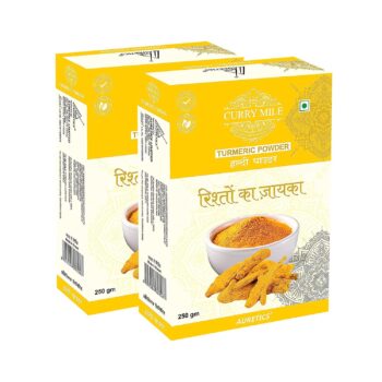 Curry Mile Turmeric Powder | Natural and Fresh Haldi Powder