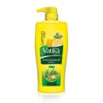 Dabur Vatika Lemon Anti-Dandruff Shampoo - 640ml