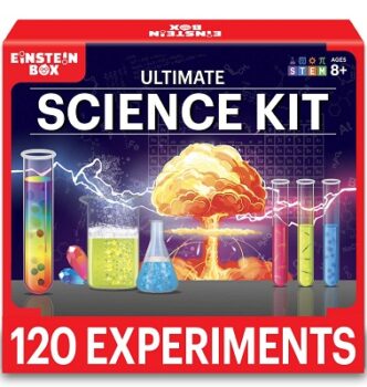 Einstein Box Science Experiment Kit for Kids Age 8-12-14 | STEM Projects for Kids Age 8-12