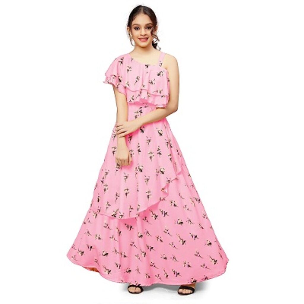 Fashion Dream Girl's Ball Gown Maxi Dress