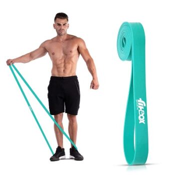FitBox Sports Resistance and Pull up Band Cross Training Exercise Band for Home Gym Fitness