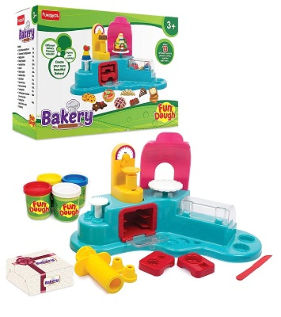 Fundough Funskool Playset Bakery Set,