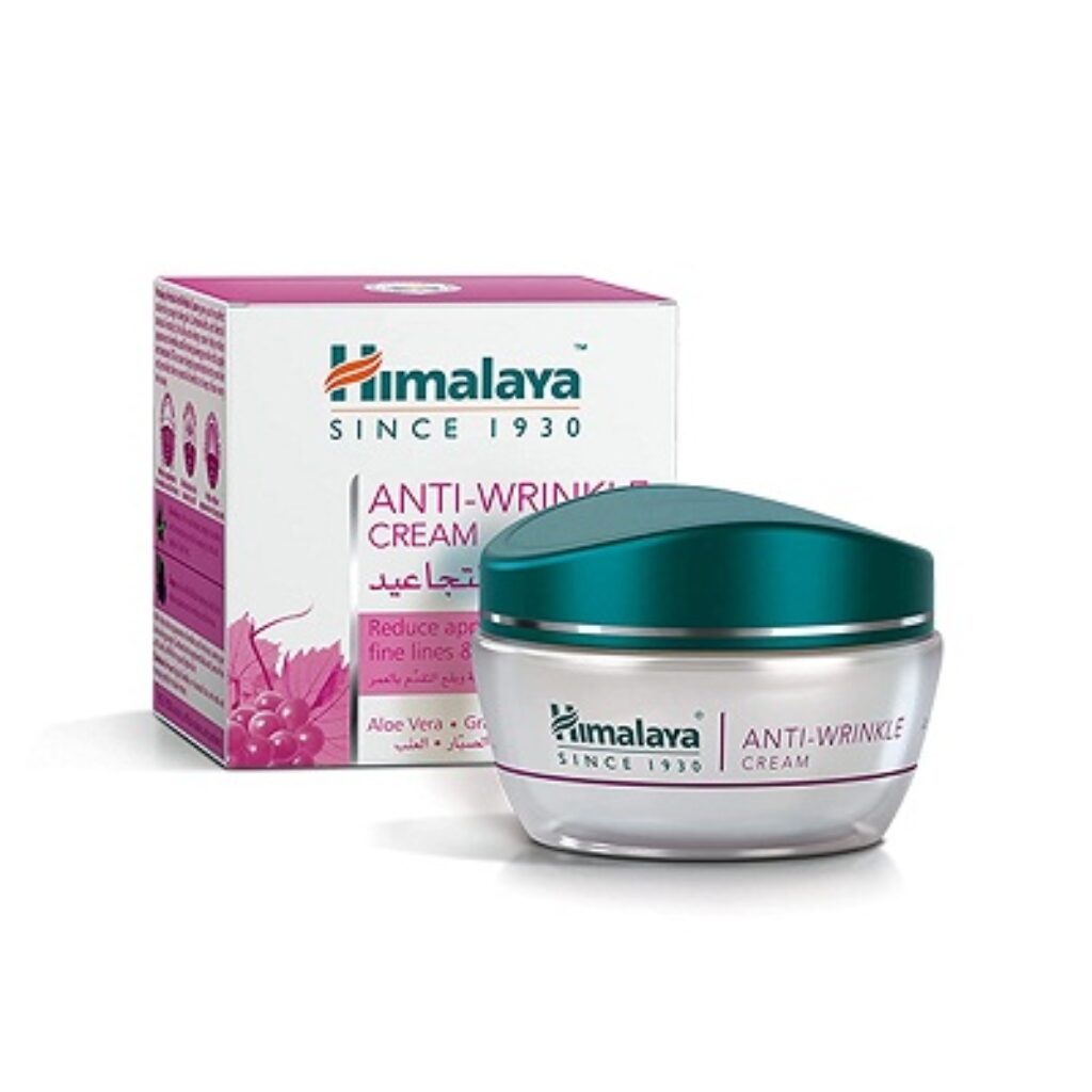 Himalaya Anti-Wrinkle Cream For Men/Women With Aloevera & Grapes