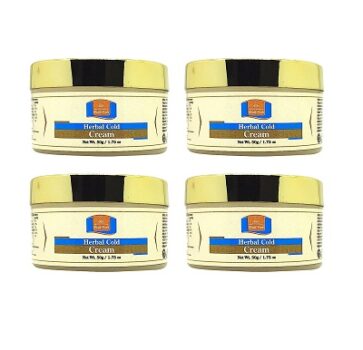 Khadi Pure Herbal Cold Cream, 50 g (Pack of 4)