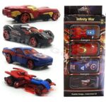 Kiddie Galaxia Mini Metal Car for Kids, Avenger Car Pack