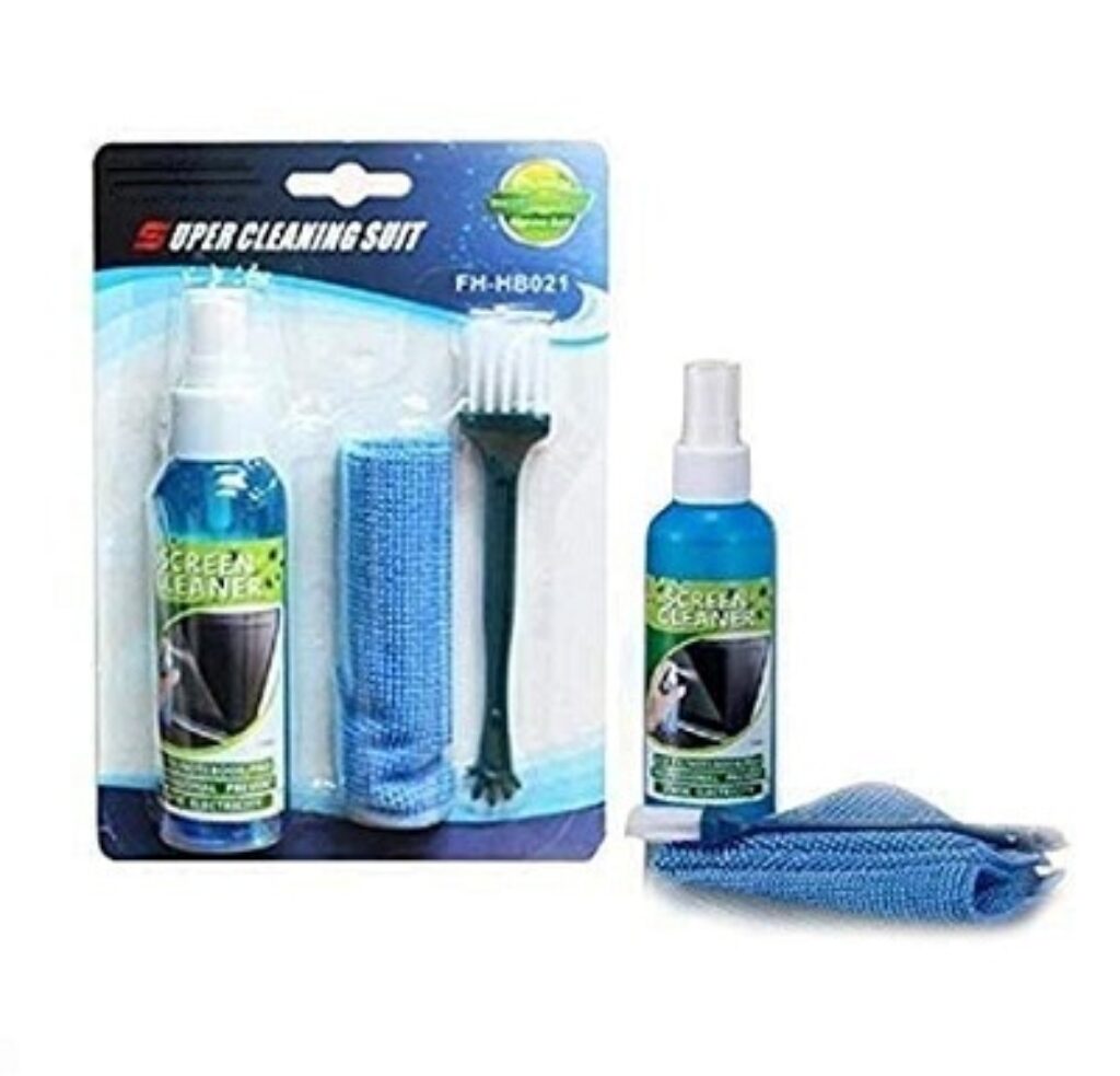 Lapster 3 in 1 Screen Cleaning Kit with Brush and Micro Cloth for PC