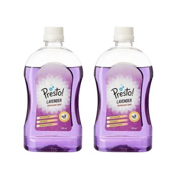 Amazon Brand - Presto! Disinfectant Liquid - Lavender