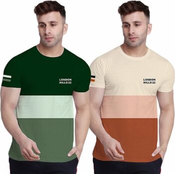 London Hills Printed Men Round Neck Full Sleeve T-Shirt Rs. 299