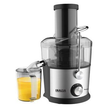 INALSA Juicer Machine 900W with 3 Inch Big Mouth for Whole Fruit and Veg|2 Year Warranty|304 SS Juicer Mesh|Extra Large Feeding Tube|Anti Drip Nozzle...