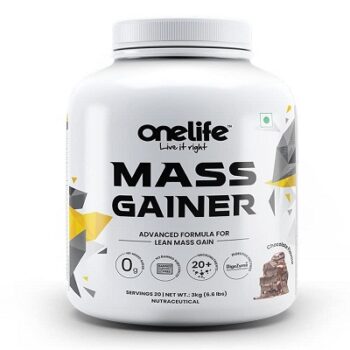 Onelife Mass Gainer For Lean Mass & Muscle Gain Powder