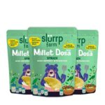 Slurrp Farm High Protein Millet Dosa Instant Mix, Supergrains And Spinach