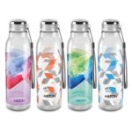 MILTON Helix 1000 Pet Water Bottle, Set of 4, 1 Litre Each, Assorted