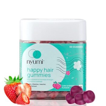 Nyumi Biotin Happy Hair Gummies| With High Potency Biotin,