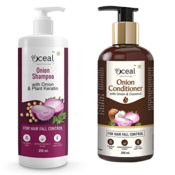 Oceal Hair Combo (Onion Shampoo 250ml + Onion Hair Conditioner 250ml)