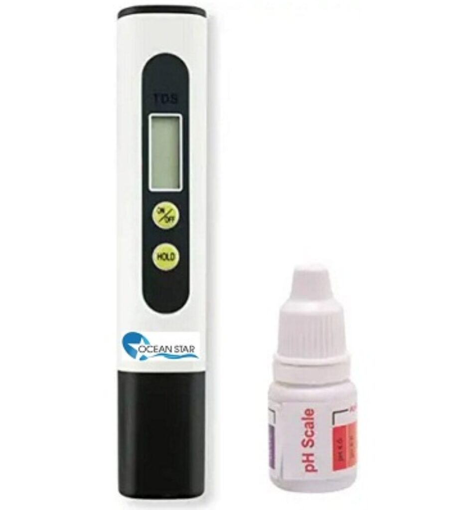 OCEAN STAR Tds Meter for Water Testing and pH Drop for pH Testing and Alkaline level