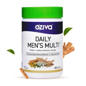 OZiva Daily Men’s Multivitamin Tablets - 60 Veg Tablets