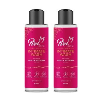 Paree Pariz Premium Intimate Wash with Apple and Berry Extracts Liquid