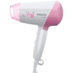 Philips Hair Dryer HP8120/00-1200Watts, ThermoProtect, Cool Shot for Quick Drying with Care, Pink