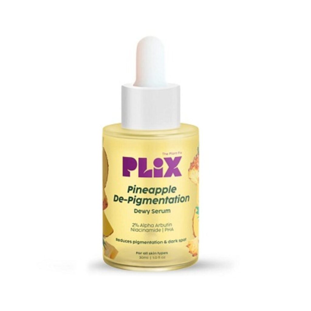 PLIX - THE PLANT FIX 2% Alpha Arbutin Pineapple De-Pigmentation Dewy Face Serum