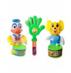 PRIMEFAIR Key Operated Cute Drummer Toy with Noisemakers