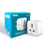 QUBO 10A Smart Plug from Hero Group |Energy Monitoring, Suitable for small devices like TVs, Air purifiers, Kettles, Mobile & Laptop Chargers