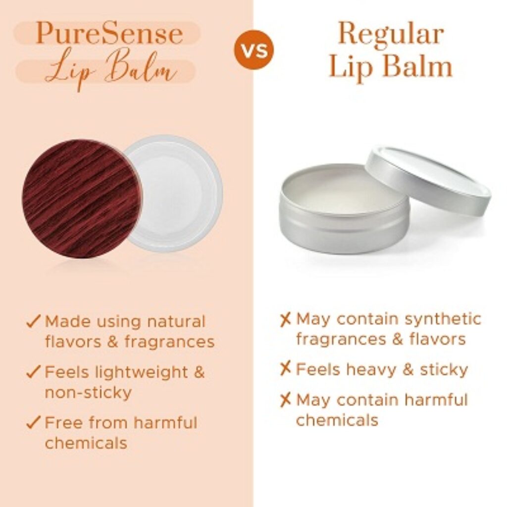 PureSense Macadamia Nourishing Lip Balm for Soft Mosturised & Glossy Lips | Non-Greasy