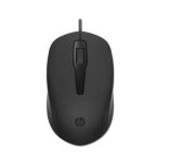 (Renewed) HP 150 Wired Mouse 1600 DPI Optical Tracking ,PC/Mac/Laptop(240J6AA), Black