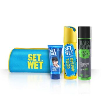 Set Wet Styling Kit- Casually Cool Hair Gel For Men 100ml