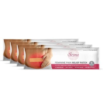 Sirona Herbal Period Pain Relief Patches - Pack of 20