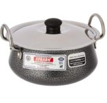 Sorabh Induction Color Coated Aluminium Handi with Stainless Steel Lid