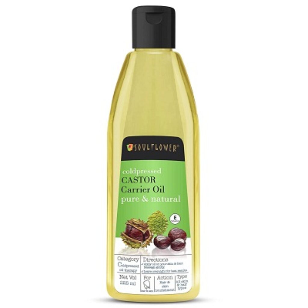 Soulflower Organic Castor Hair Oil Hair Growth