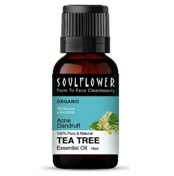 Soulflower Organic Tea Tree Essential Oil for Skin