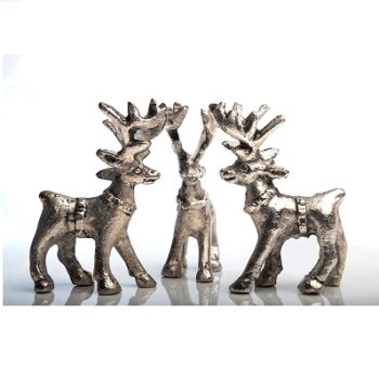 Wonder Care Christmas Reindeer Figurine | Home Decorations for Living Room