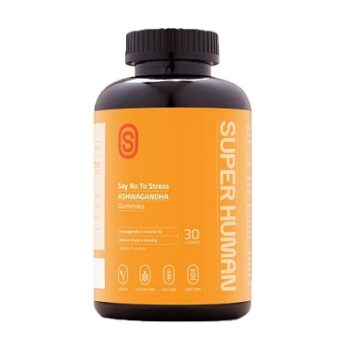 Superhuman Ashwagandha Gummies | Ashwagandha Root Extract & Vitamin D2