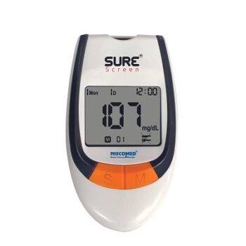 NISCOMED Sure screen Accurate Digital Glucose Blood Sugar Testing Machine