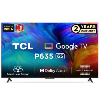 TCL 164 cm (65 inches) Bezel-Less Series 4K