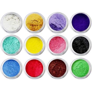 Tolaram Rangwala Mica Powder 2 Tone Series Variety Pigment Packs Epoxy, Paint, Color, Art (10 Colors) - 5gm each total 50 gms