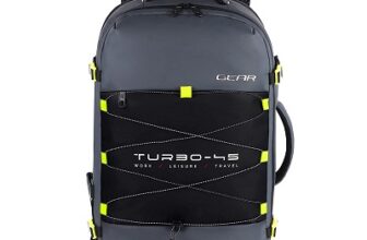 Gear Turbo 45L Expandable Water Resistant Antitheft Laptop